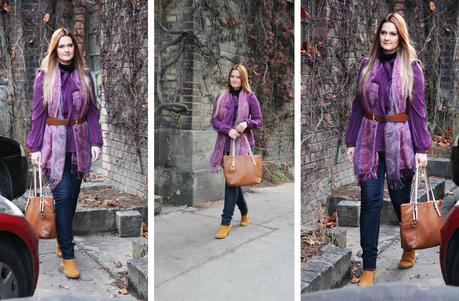 Outfit of the Day Winter Herbstlook Michael Kors Primark  Inspiration Olivia Palermo