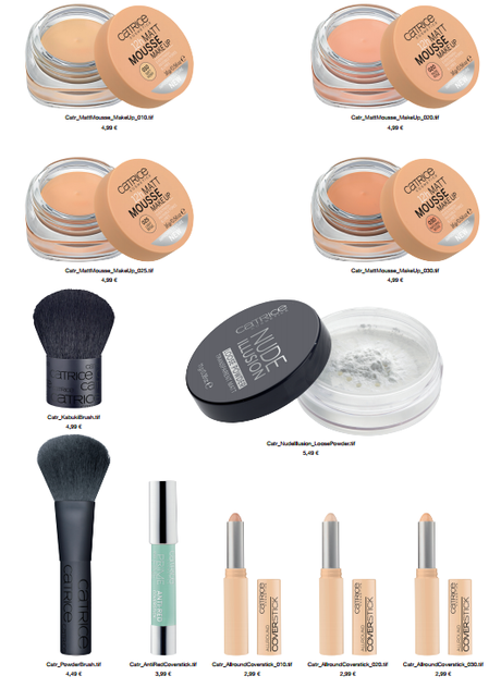 Neues Catrice Sortiment / Sortimentsumstellung Januar 2015 - Neue Produkte