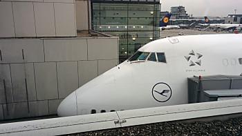 Boeing 747 in Frankfurt