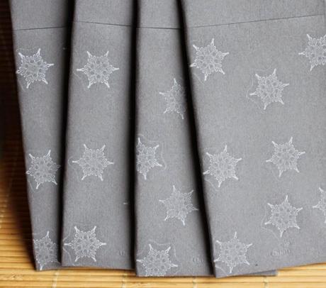 Bestecktaschen bestempelt