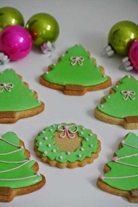 Weihnachts-Kekse mit Royal Icing