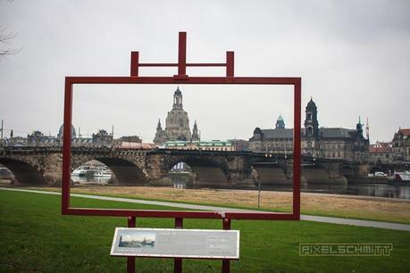 Canaletto Blick Dresden Elbe