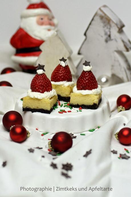 Santa-Mützen-Cheesecake .... HOHOHO!!!
