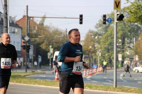 Eddy beim Bremen-Marathon