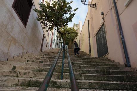 Treppen steigen // Lissabon