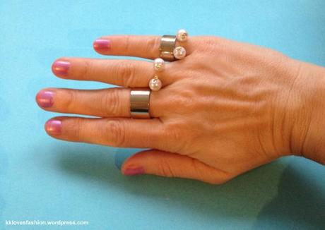 DIY: “Spangen”-Ring mit Perlen (a.k.a. hübsches Weihnachtsgeschenk für die beste Freundin)