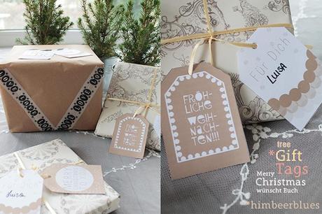 [freeDownload] Printables Christmas-Gift-Tags / Geschenke-Tags