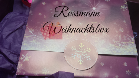 Vorstellung der Rossmann Weihnachtsbox