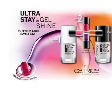 Neue LE Ultra Stay & Gel Shine 3 Step Nail System „It Pieces” by CATRICE Januar 2015