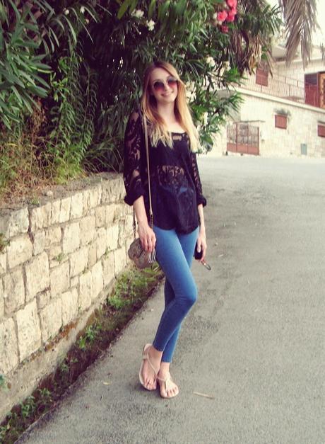 Outfit: Black Lace