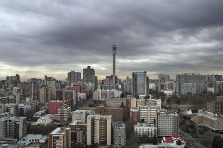 View of Hillbrow, looking north from the top of the Mariston Hotel © Guy Tillim