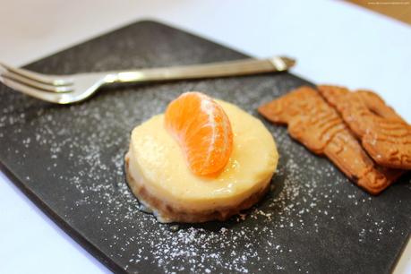 Spekulatius Cheesecake Törtchen mit Mandarinen