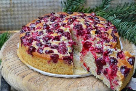 Cranberry & Lemon Cake