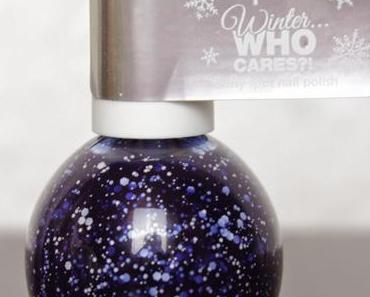 p2 Limited Edition "Winter...Who cares?" Fluffy Spot Nail Polish