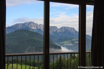Ausblick vom Executive Panorama Studio im Intercontinental Berchtesgaden Resort