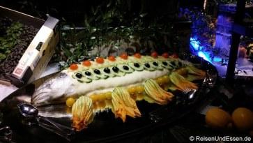 KaDeWe - Fisch mit Zucchiniblüten