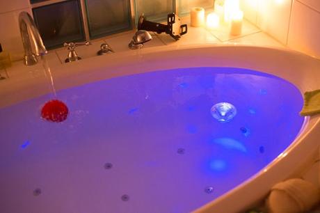 Badewannenlicht LED in blau