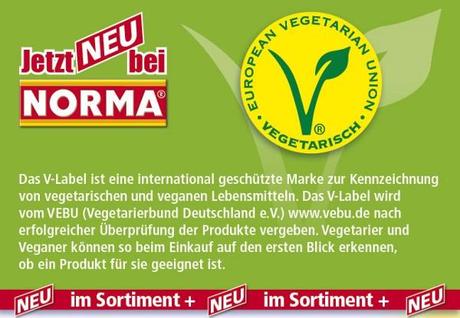 Vegan im Supermarkt - Norma stockt vegetarisches/veganes Sortiment auf