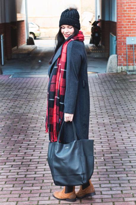 Kleidermädchen - Outfit Winter Tasche Mango