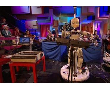 Roboter spielen Doctor Who Theme