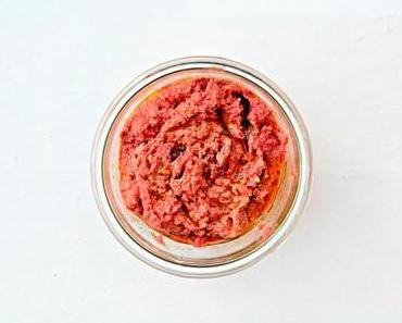 Rote Bete Hummus – mit selbst gemachter Tahini