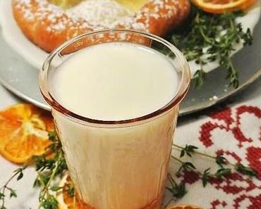 Bauernkrapfen mit einem Hauch von Orange und Thymian und Lebkuchengewürzmilch, mein Festessen für die "Nacht der Wunder"