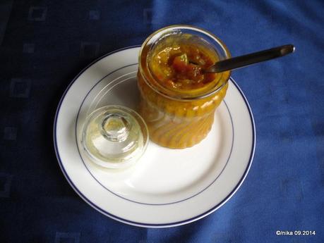 Salsa gitana - Feigen-Paprika-Tomaten-Sauce - leicht scharf