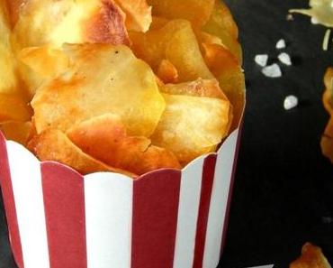 Zweierlei Kartoffelchips --> Der gesunde DIY Klassiker