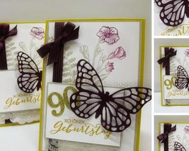 Schmetterlinge & tolles Punch-Board-Angebot