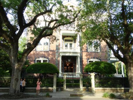 The Calhoun Mansion Charleston South Carolina - Drehort für Fackeln im Sturm und Wie ein einziger Tag