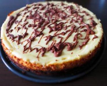 American Cheesecake mit Karamellboden
