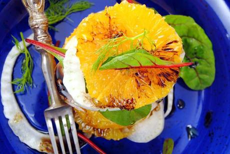 Leichter Salat mit Fenchel und Orangen