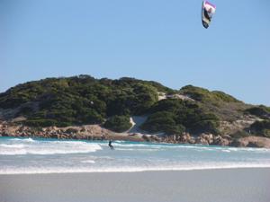 Leben in Australien Kitesurfing