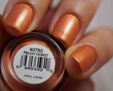 Lacke in Farbe und Bunt - Apricot mit Peachy Parrot (Orly)