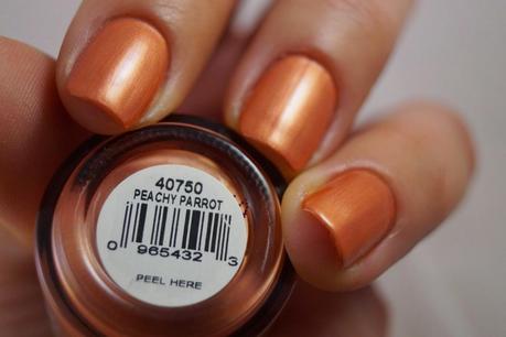 Lacke in Farbe und Bunt - Apricot mit Peachy Parrot (Orly)