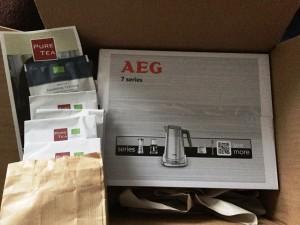 Weihnachtsüberraschung: AEG Wasserkocher PremiumLine 7Series EWA7800