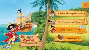 Käpt’n Sharky Piratenspaß zum Lesen und Spielen
