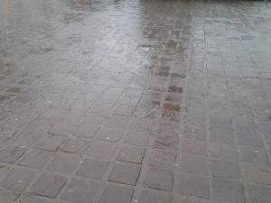 Regen in Gent, Januar 2015