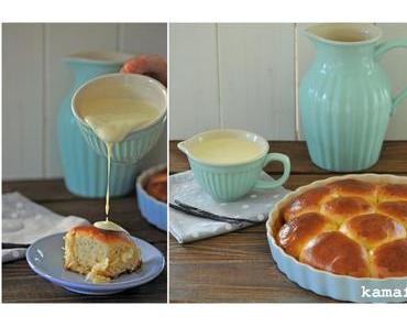 Lazy Sunday: Rohrnudeln mit Karamellboden und Vanillesauce