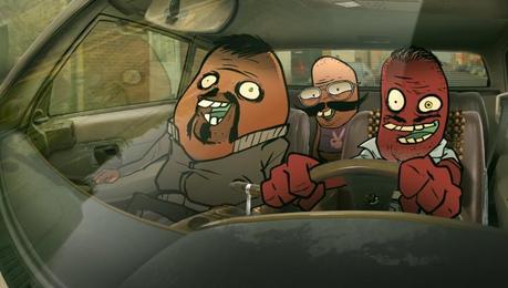 3 Moustache Buddies on a Road Trip