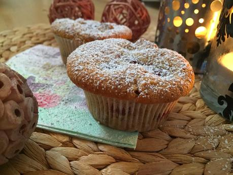 Zauberhafte Kirsch-Marzipan Muffins