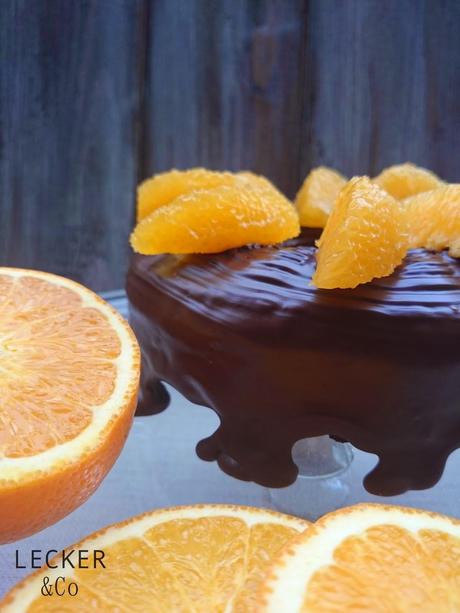 Schokoladen-Orangen Kuchen mit Chilli Schokoladen-Orangen Kuchen mit Chilli