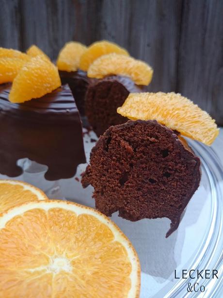 Schokoladen-Orangen Kuchen mit Chilli Schokoladen-Orangen Kuchen mit Chilli