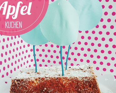 Geriebener Apfelkuchen