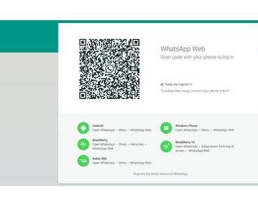 WhatsApp hat jetzt einen Web-Client