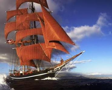 Segelschulschiff Eye of the Wind steuert Kurs auf Schottland - Törnplan 2015 steht im Zeichen der großen Hafenfeste