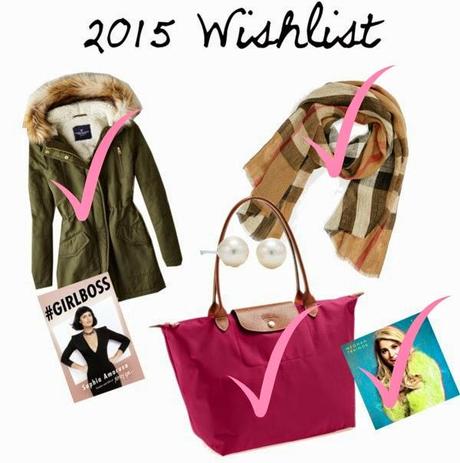 Wishlist 2015 - Update