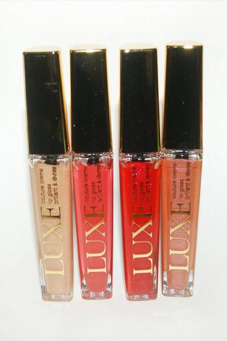 AVON Luxe Lipgloss Swatches