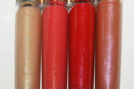 AVON Luxe Lipgloss Swatches