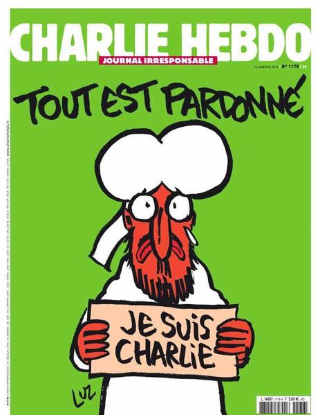 Titelseite der Charlie Hebdo, Ausgabe No. 1178 vom 14. Januar 2015